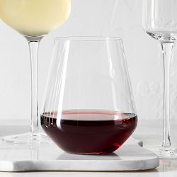 Williams Sonoma Estate Stemless Red Wine Glasses, Buy 6-Get 8 Set