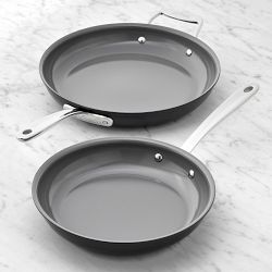 All-Clad NS Pro Ceramic Nonstick Fry Pan Set, 10" & 12"