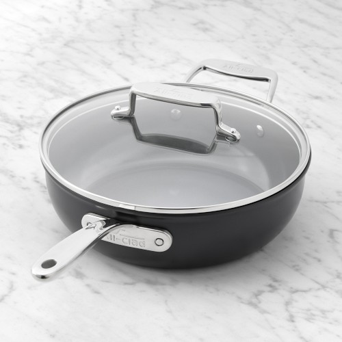 All-Clad NS Pro Ceramic Nonstick Essential Pan, 4-Qt