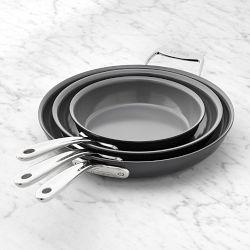 All-Clad NS Pro® Ceramic Nonstick 3-Piece Fry Pan Set