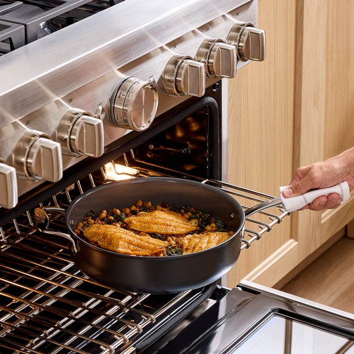 All-Clad NS Pro® Ceramic Nonstick Saute Pan, 6-Qt | Williams Sonoma