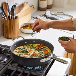 All-Clad NS Pro® Ceramic Nonstick Saute Pan, 6-Qt