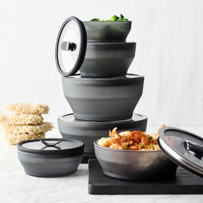 Anyday Frosted Glass Cookware Set of 12 | Williams Sonoma