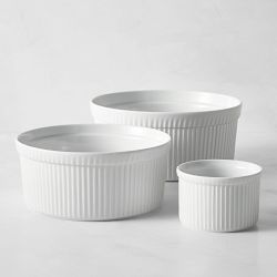 Apilco Porcelain Souffl&#233; Dishes