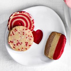 Valentine's Day Slice &amp; Bake Cookies