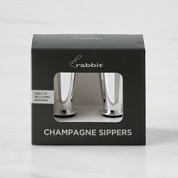 Rabbit Pro Champagne Sippers, Set of 2