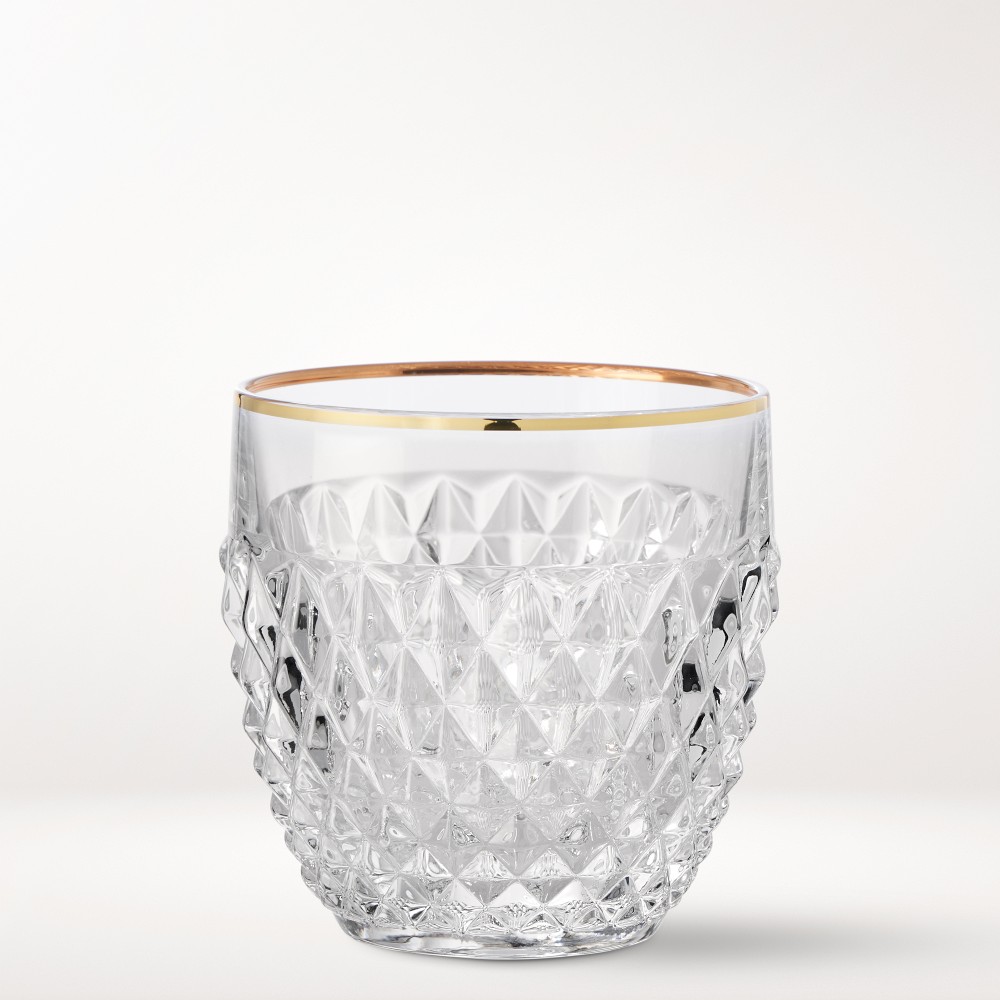 Pineapple Double Old-Fashioned Glasses - Set of 4