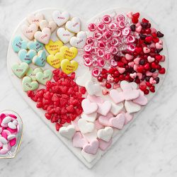 Valentine's Day Conversation Heart Iced Cookies