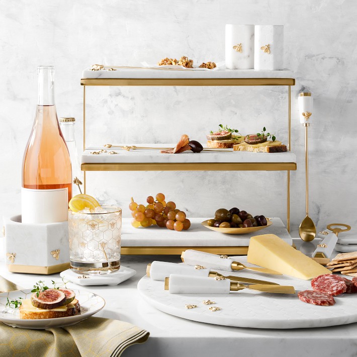 Honeycomb 3-Tiered Stand | Williams Sonoma