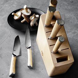 Shun Hikari Knife Block, Set of 7