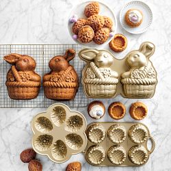 Nordic Ware Nonstick Cast Aluminum Easter Egg Cakelet