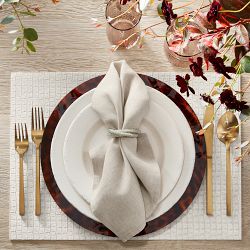 Beaded Napkin Rings, Set of 4