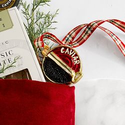 Champagne &amp; Caviar Party Ornaments