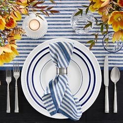 Ticking Stripe Napkins, Set of 4