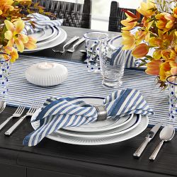 Ticking Stripe Table Runner