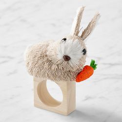 Williams Sonoma x Kim Seybert Hop Napkin Rings, Set of 4