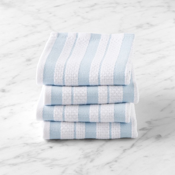 Williams Sonoma Classic Striped Dishcloths | Williams Sonoma