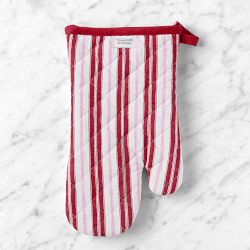 Williams Sonoma Heritage Oven Mitt, Red & Pink