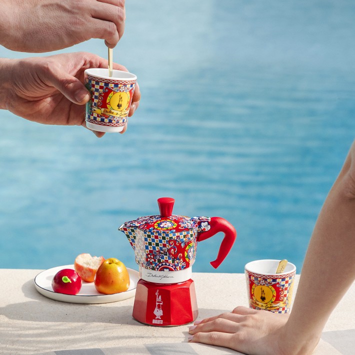 Bialetti Dolce & Gabbana Espresso Cups Set | Williams Sonoma