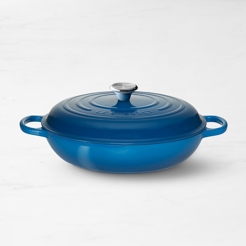 5QT Le Creuset Signature Enameled Cast Iron Braiser,