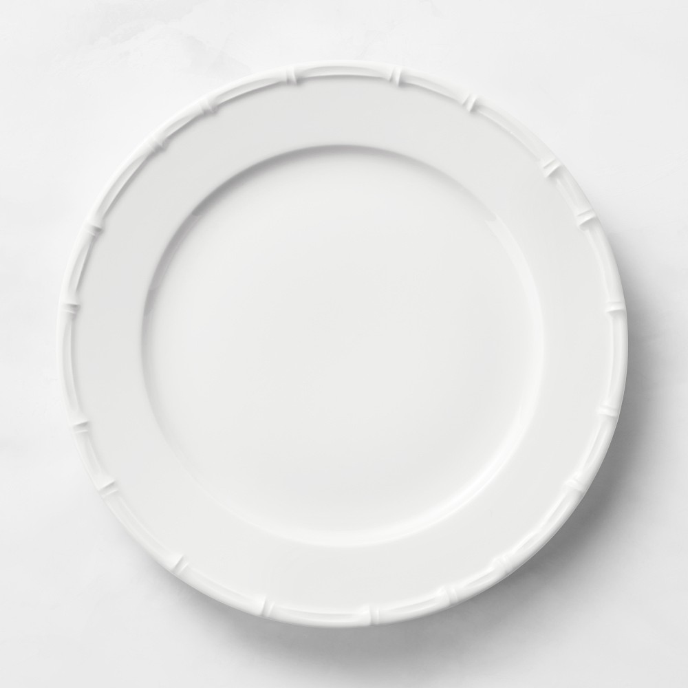 Pillivuyt Bamboo Porcelain Dinner Plates