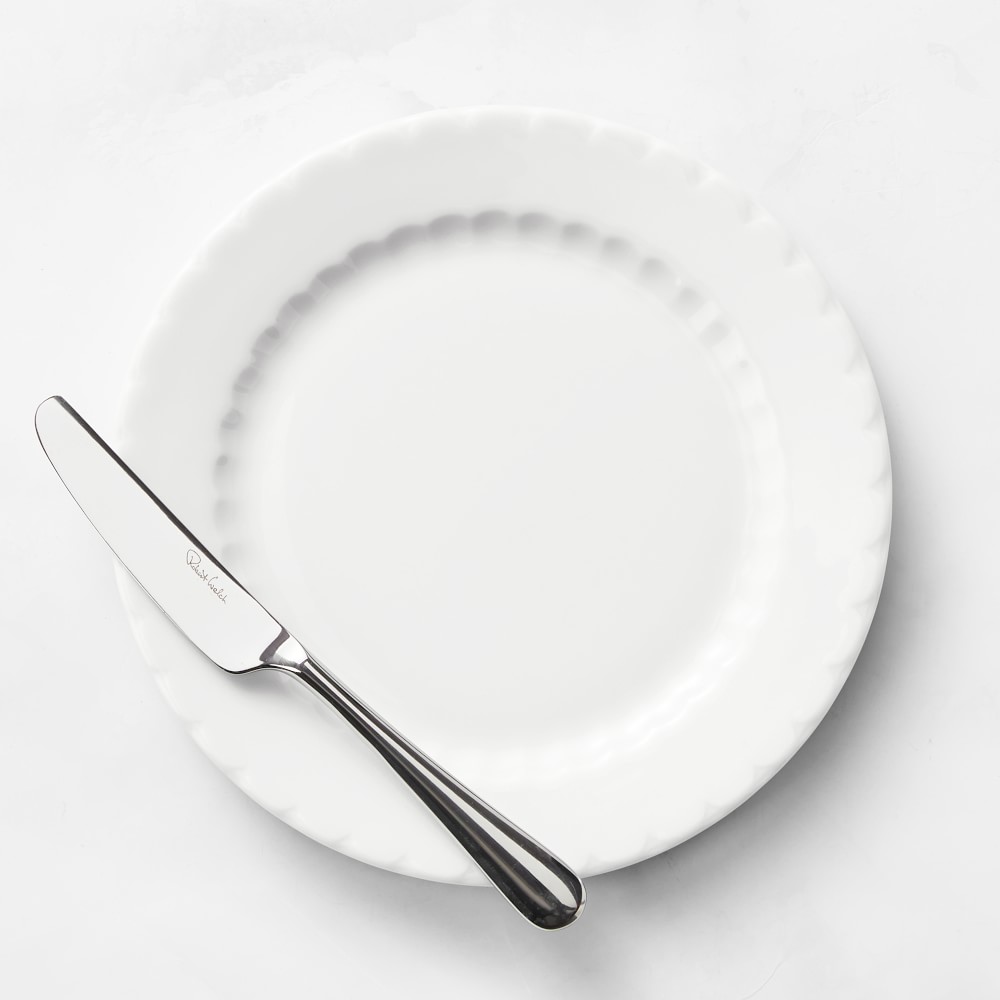 (Set of 4) Pillivuyt Eclectique Porcelain Bread & Butter Plates