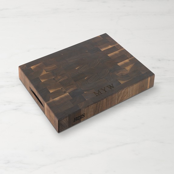 Boos End-Grain Chopping Block, Walnut