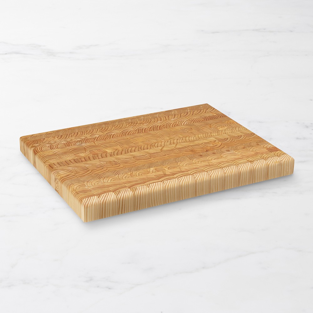 Williams Sonoma End-Grain Cutting Board, Larch