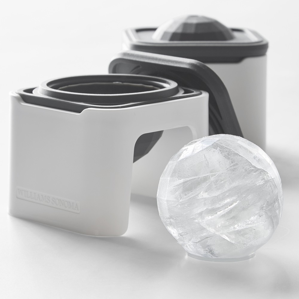 Williams Sonoma Disco Ball 3D Ice Mold, Set of 2 - Set of 2