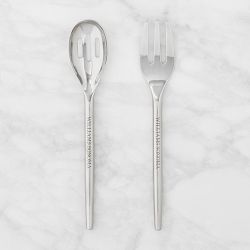 Williams Sonoma Stainless Steel Serving Salad, Set of 2