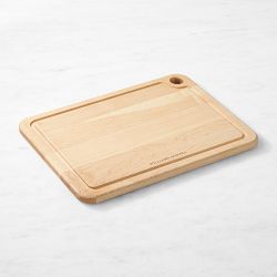 Williams Sonoma Maple Notch Cutting & Carving Board, 16 X 12