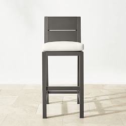OPEN BOX: Larnaca Outdoor Metal Bar Stool