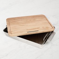 Ooni Stainless-Steel Roasting Pan, 17"