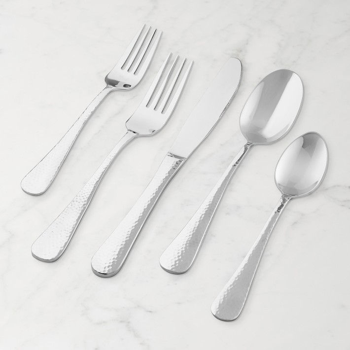 Nouveau 20-Piece Silverware Set | Williams Sonoma