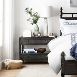 Cane 2-Drawer Nightstand (36")