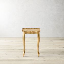 Florentine Gold Nesting Tables (14")