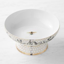 Honeycomb Porcelain Fruit Bowl