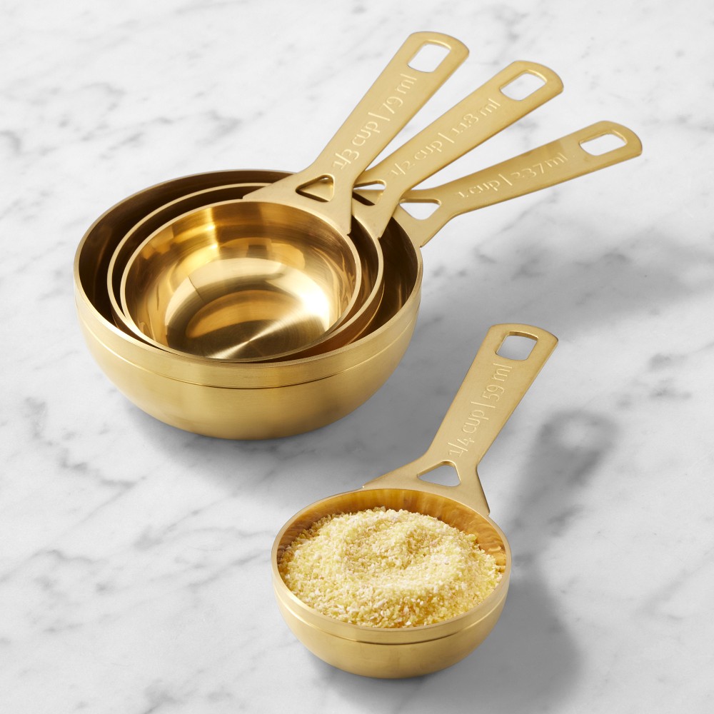 Le Creuset Stainless-Steel Measuring Cups, Set of 4