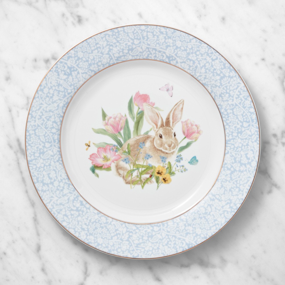 Garden Flowers Dinner Plates