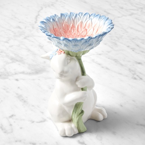 Sculptural Bunny Multicolored Candy Bowl