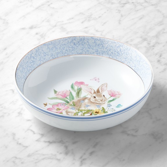 Garden Flowers Serving Bowl
