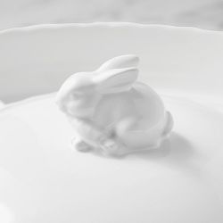 Sculptural Bunny Multi-Compartment Dish