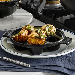 Staub Enameled Cast Iron Escargot Dish