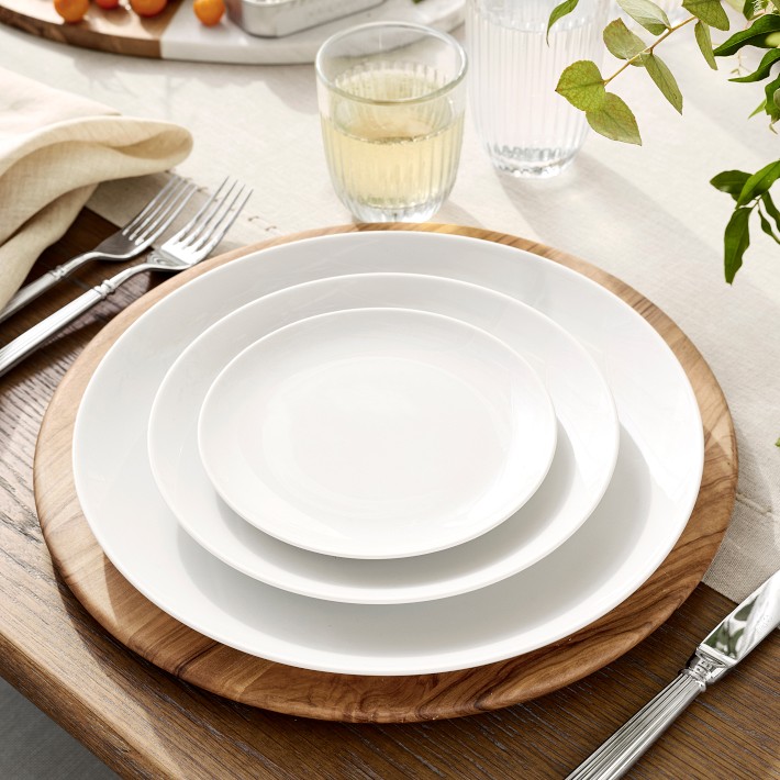 Pillivuyt Coupe Porcelain Dinnerware Sets - White | Williams Sonoma