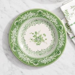 English Floral Salad Plates