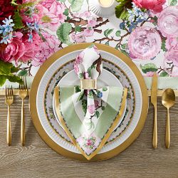 Canton Rose Floral Napkins