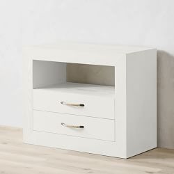 Malta 2-Drawer Nightstand (34")
