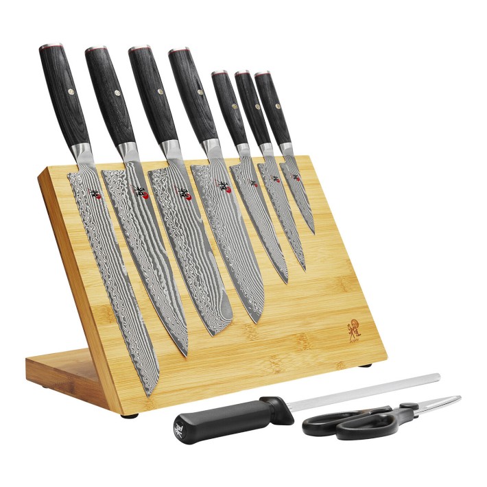 Miyabi Kaizen II Magnetic Easel Knives, Set of 10 | Williams Sonoma