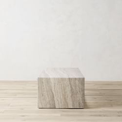 Pierre Travertine Coffee Table (56")