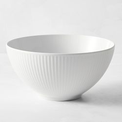 Pillivuyt Plisse Porcelain Serving Bowl